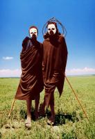 Young Massai Wariors, Olduvai Gorge, Tanzania
